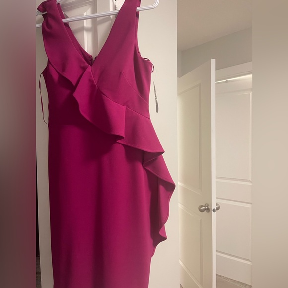 R&M Richards Dress Fuscia color - Picture 4 of 4